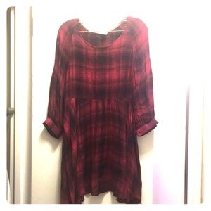 Perfect fall plaid shift dress